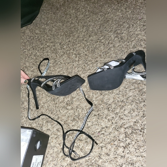 Dolls Kill x Azalea Wang Lunarlight-Black Heels (BNIB)(DEADSTOCK)(6) - Picture 4 of 7